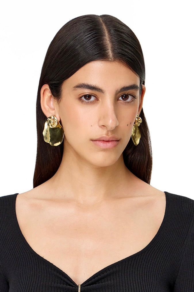 HANDMADE METAL CLIPS RETRO-CLASSIC GOLD
