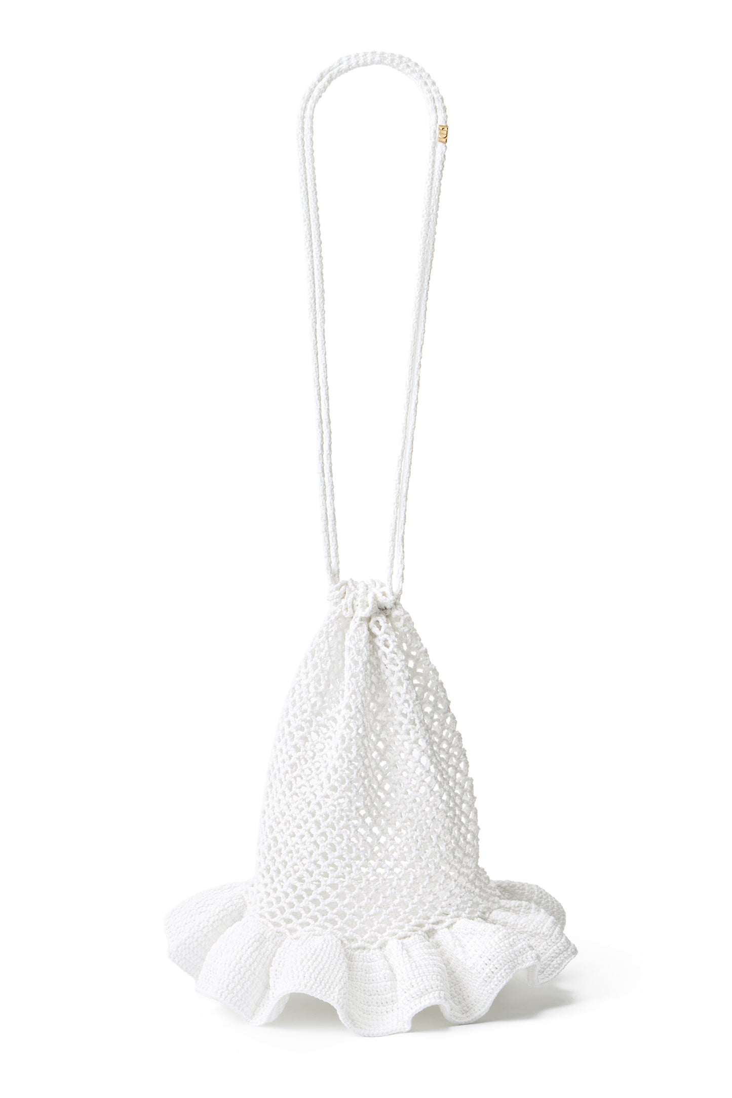 PRE-ORDER KNITTED JELLYFISH MESH BAG COLOR WHITE