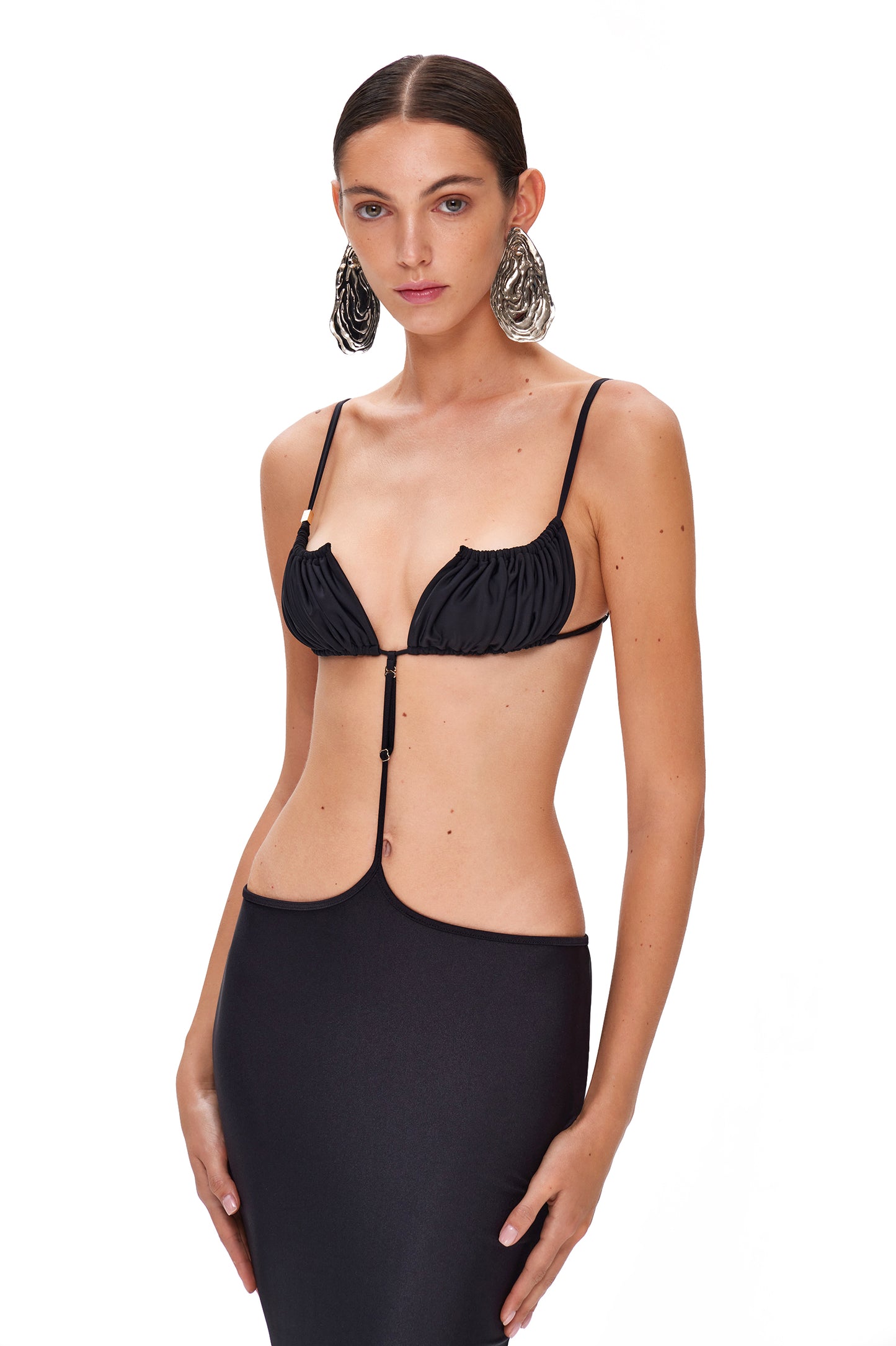 LYCRA LOW RISE DRESS BLACK