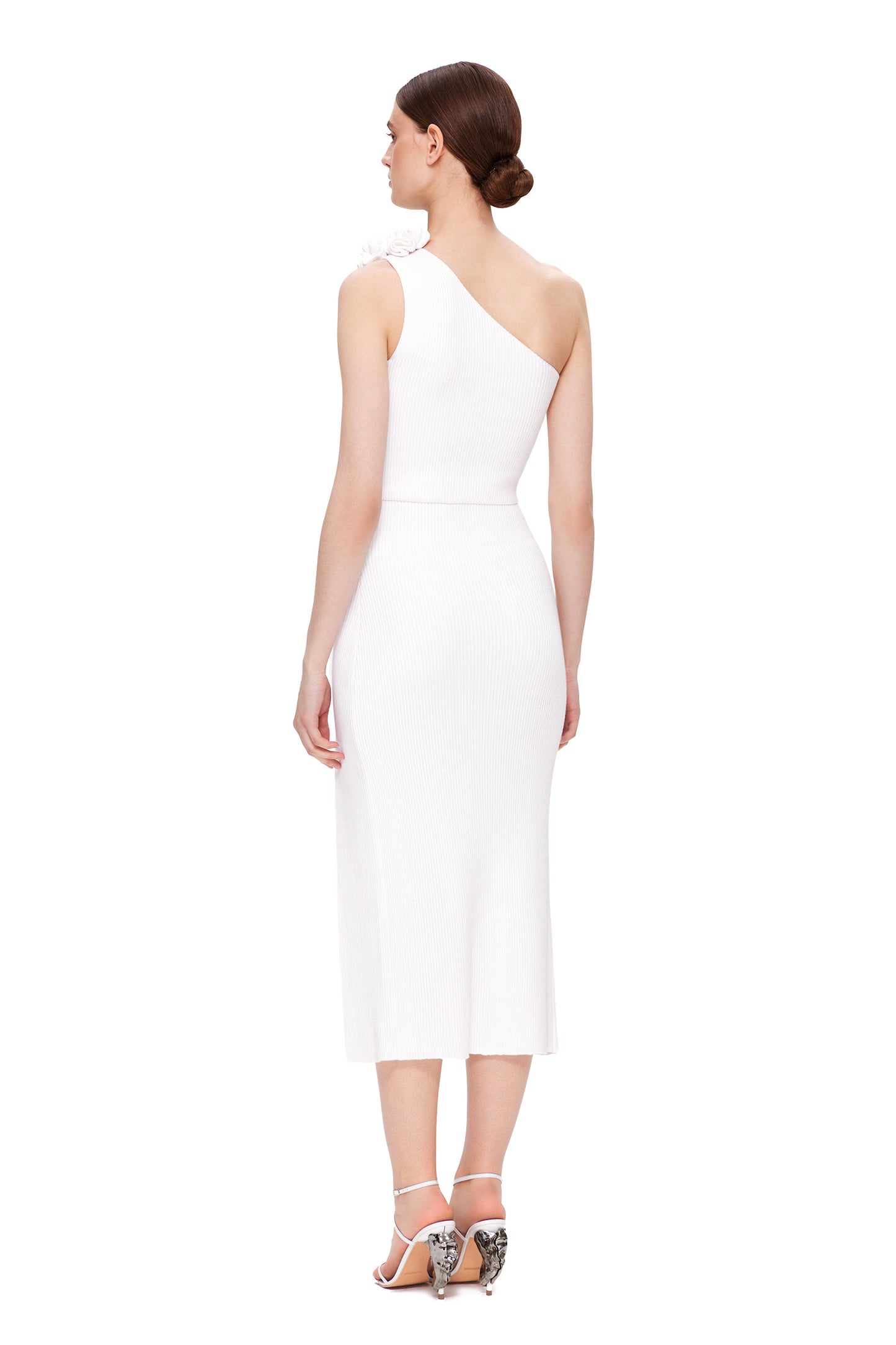 KNIT SKIRT WITH A SIDE SLIT