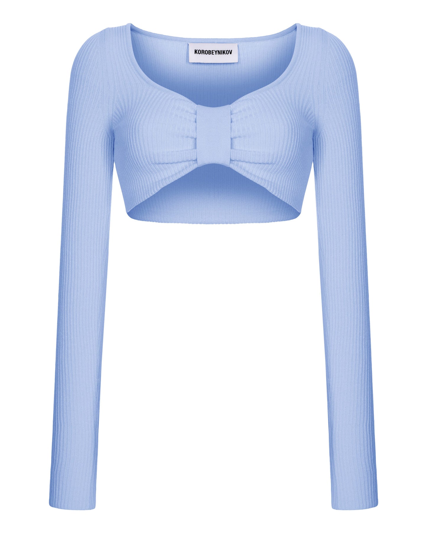 KNIT SUIT TOP AND SKIRT