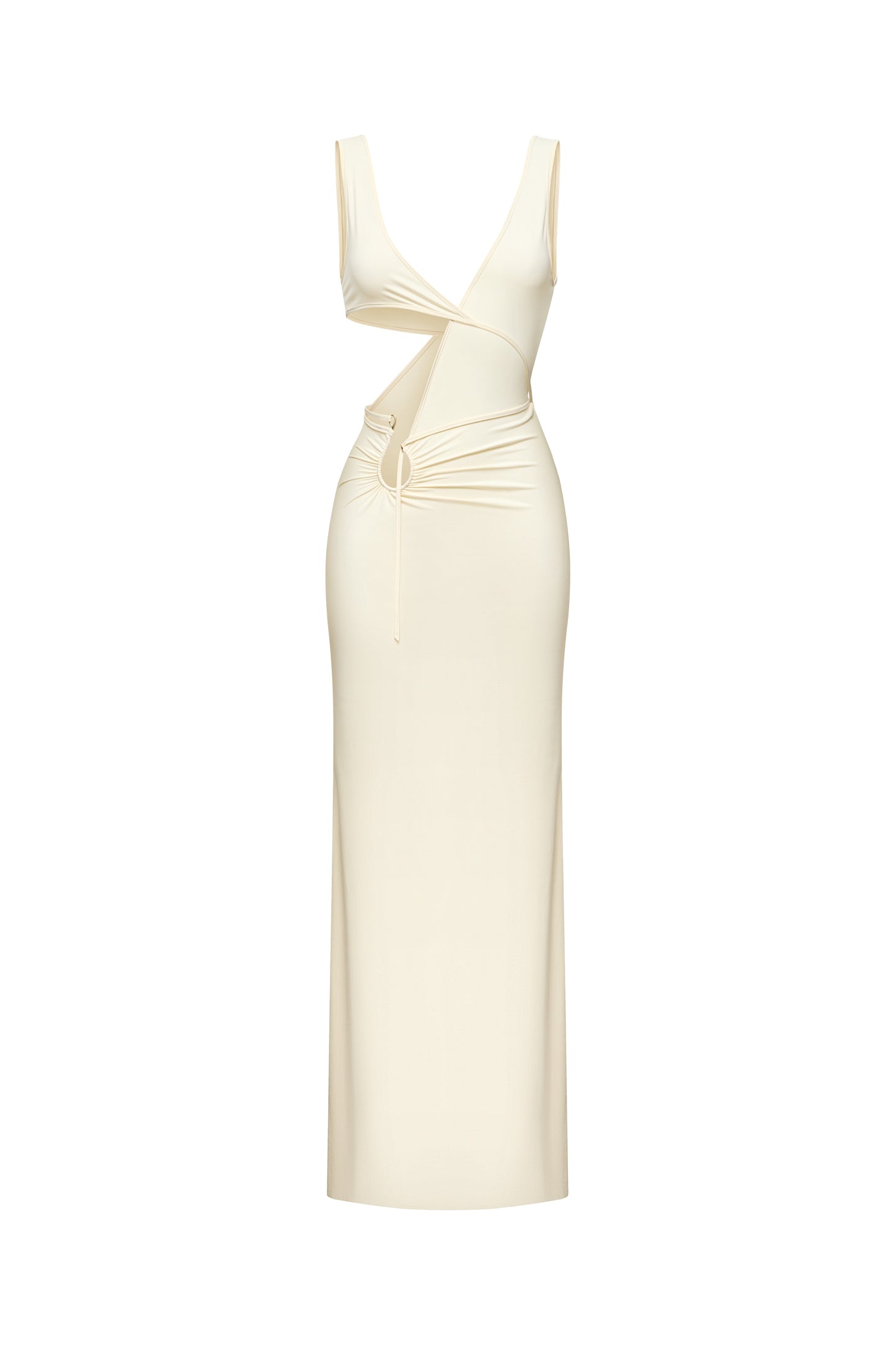 PRE-ORDER JERSEY COUTURE MAXI DRESS WITH DETACHABLE TOP COLOR MILK