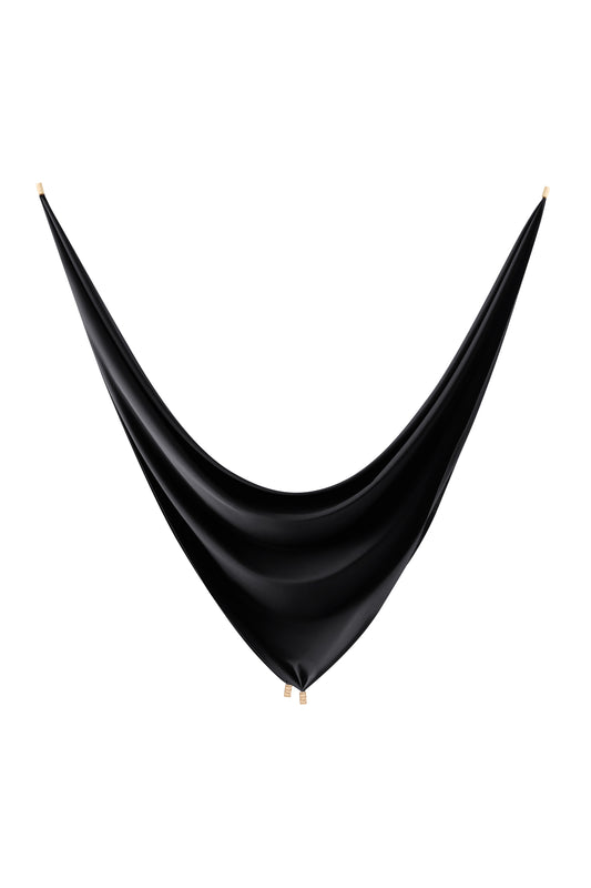 JERSEY HEADSCARF BLACK