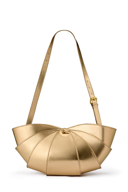 KING PRAWN LEATHER BAG COLOR GOLD